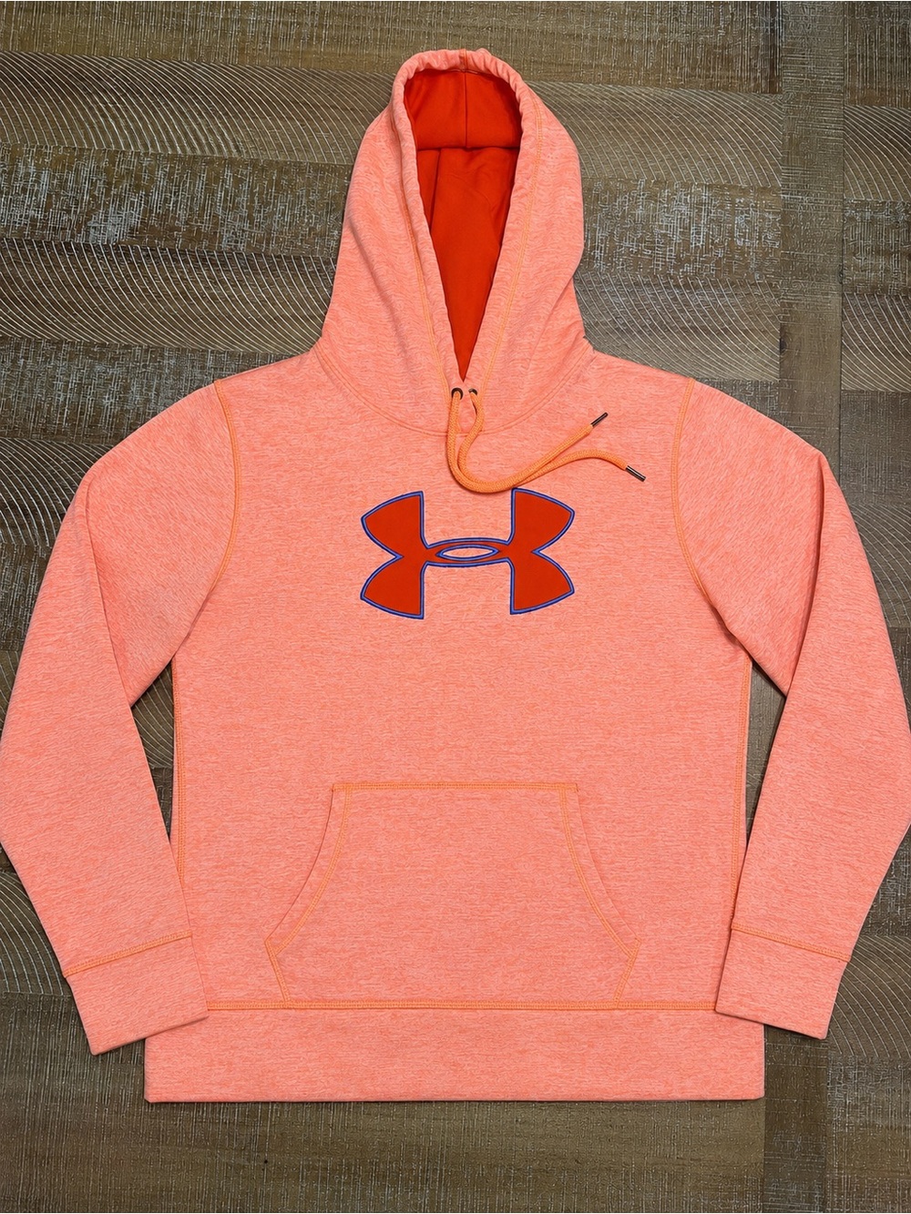 UNDER ARMOUR Coldgear Women’s Large Coral Pullover Hoodie